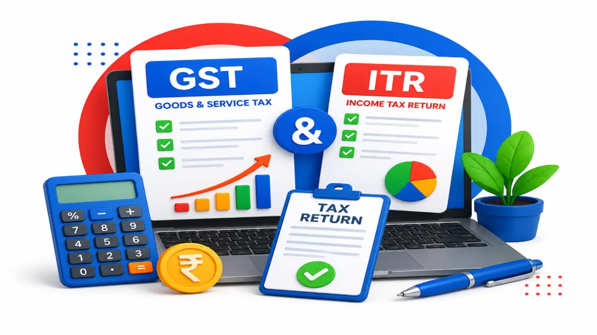 GST Registration and Income Tax Return ITR Filing Services